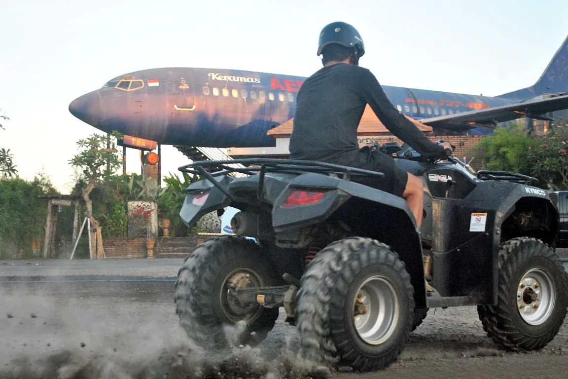 ATV @Pantai Kramas 